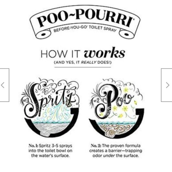 Poo-Pourri Before-You-Go Toilet Spray, Original Citrus, 4 Fl OZ -Lemon, Bergamot - Picture 3 of 7